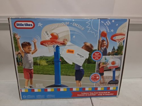Little Tikes TotSports Easy Score Basketball set adjustable height - 2.5ft to 4ft - Multicolour (model: 612329M81) image 2