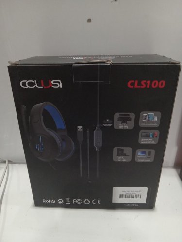 COLUSI Pro+ Wired Gaming Headphones - Blue (Model: CLS100) image 4