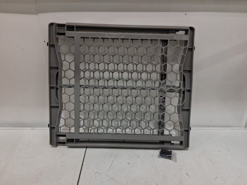 regalo plastic expandable safety gate - 28" - 42" x 23" - grey (model: 0723ds) image 4
