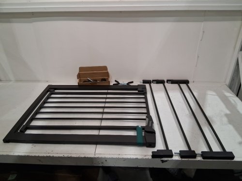 BABELIO EXTRA-WIDE PRESSURE MOUNTED BABY PET SAFETY BARRIER GATE - 29" TO 55" WIDE - BLACK (MODEL: CB-M-101) image 3
