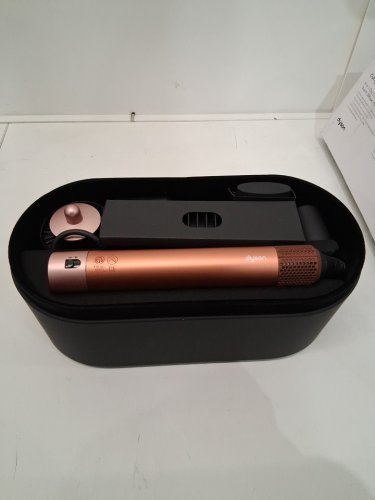 6PC DYSON i.d curly + coily airwrap multi styler and hair dryer with bluetooth - amber silk ( model: hs08) image 4