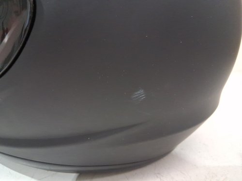 3PC ADULT MOTORCYCLE Helmet with Tinted and Clear Dual Visor - MEDIUM - BLACK (MODEL: MD-803) image 4
