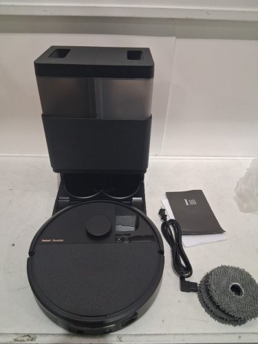 roomba plus 505 combo robot vacuum & mop with autowash dock, extending spinning mop pads, pad washing & drying, self-emptying/self-cleaning & lidar navigation - works with alexa, google assist, & siri - black - (Model: N185020) image 3