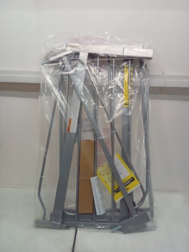 REGALO EASY STEP EXTRA WIDE BABY GATE - 29"- 49" X 30" - GREY (MODEL: 1164 EP DS) image 3
