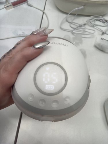 MOMCOZY MOBILE STYLE M6 HANDS-FREE SLIM DOUBLE BREAST PUMP - GREY/WHITE (MODEL: BP311) image 8