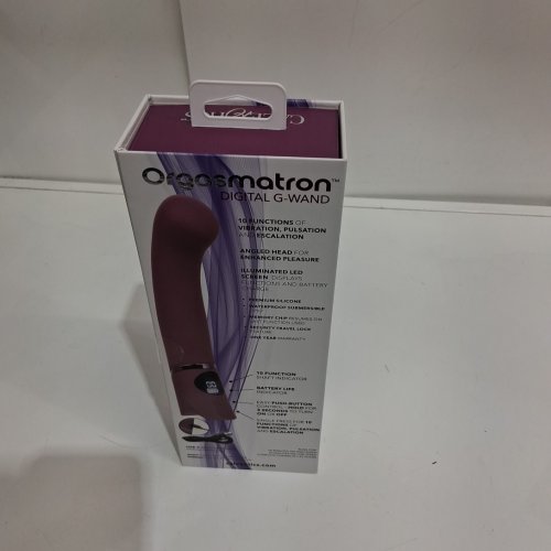 CalExotics Orgasmatron Digital G-Wand Vibrator - 10 modes - 8" - purple image 3