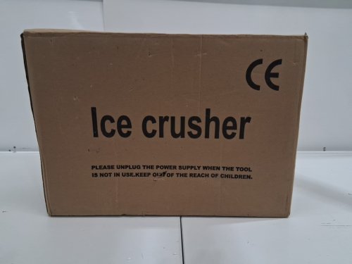 ELECTRIC COUNTERTOP ICE CRUSHER - 300W - SILVER image 6
