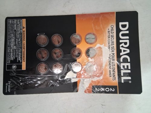 11pk Duracell Lithium 2032 Coin Batteries image 2