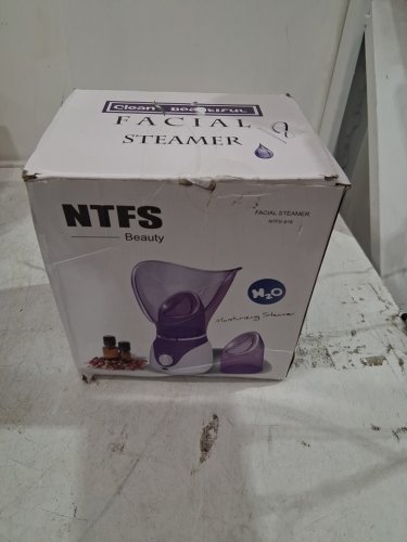 NTFS BEAUTY MOISTURIZING FACIAL STEAMER - purple/WHITE (MODEL: NTFS-618) image 2