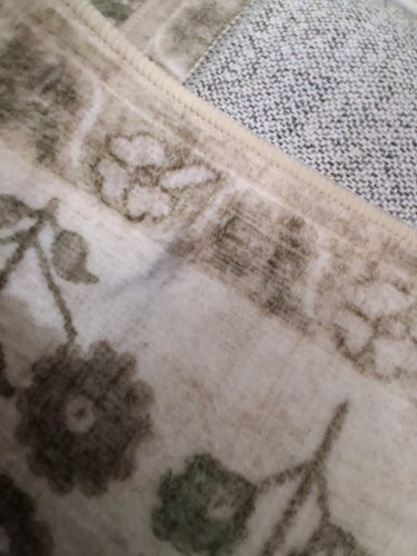 Wyatt & Ash Imagine Chenille Washable Area Rug - 9ft x 6ft - green (model: 1737288) image 6