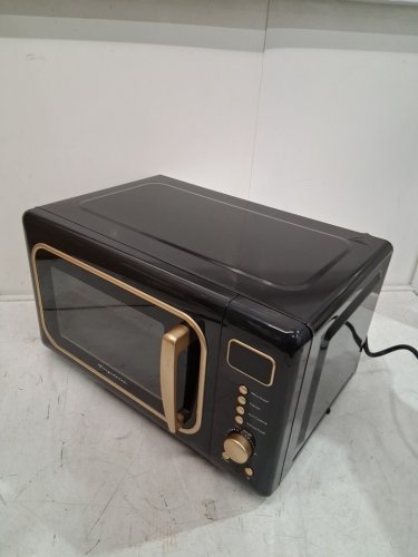 Frigidaire Retro Microwave Oven - 0.7CU.FT - 700W - retro Black/Gold (Model: EMW788-BLACKGLD) image 5