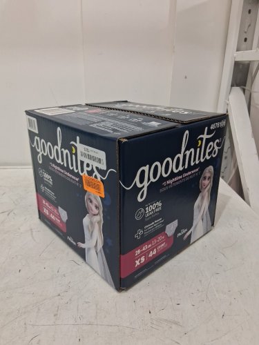 44PK GOODNITES ABSORBANT NIGHT-TIME UNDERWEAR - EXTRA-SMALL (28-43LBS) - Disney Frozen Elsa (model: 46760) image 2