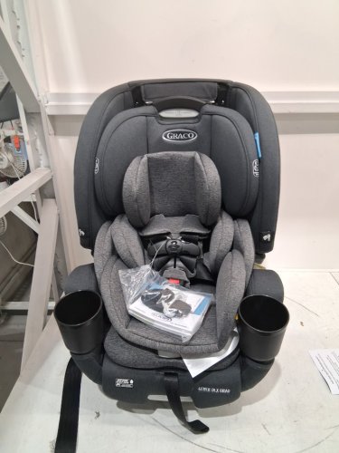 GRACO 4EVER DLX GRAD 5-IN-1 CAR SEAT - 120LB MAX - HARRISON FASHION BLACK/GREY (MODEL: 2217079) image 3