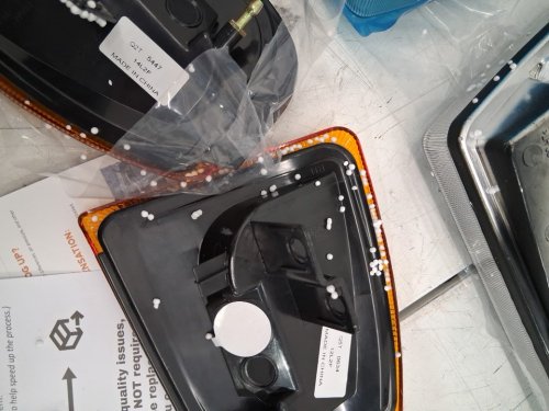 4PC Nilight Headlight Assembly - FITS 2001-2011 FORD RANGERS - Black Housing Clear Reflector - (MODEL : FDRG01) image 6