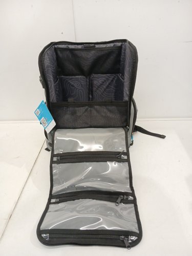 BPS Evolution Fishing Largemouth 3.0 Tackle Backpack WITH 3 BOXES - 17" x 14" x 9" - GrEy/Blue (MODEL: 34043-EV) image 3