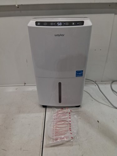 Waykar Dehumidifier with Auto or Manual Drainage - 0.6gal Water Tank Capacity - covers 2000 sq.ft - white - (model: pd160b-pro) image 5