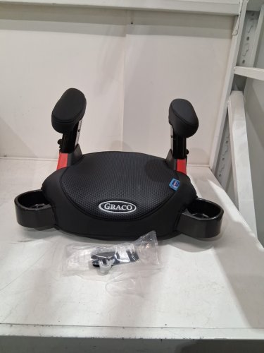 GRACO TURBOBOOSTER BACKLESS ADJUSTABLE CAR BOOSTER SEAT WITH CUP HOLDERS -40LB - 100LB -BLACK (MODEL: 2166167) image 3