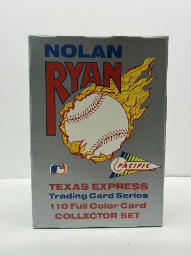 110 CARD COMPLETE SET NOLAN RYAN TEXAS EXPRESS TRADING CARD SERIES image 2