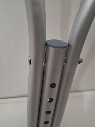 BQKOZFIN adult Crutches with 9-Level Heights - 49" - 55" - aluminum image 4