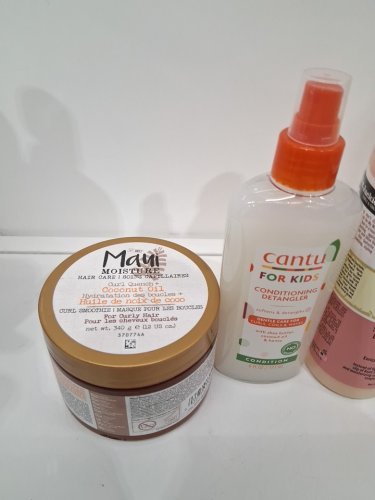 4 ASSORTED CURL PRODUCTS - ASSORTED BRANDS, SIZES AND TYPES - MAUI / CANTU / AUNT JACKIE'S / VERB image 3