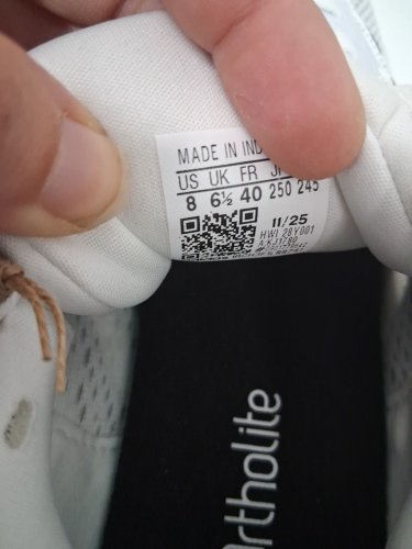 WOMENS ADIDAS RESPONSE PACE RUNNING SHOES - size 8 - WHITE/BLACK (STYLE: 1977627) image 3