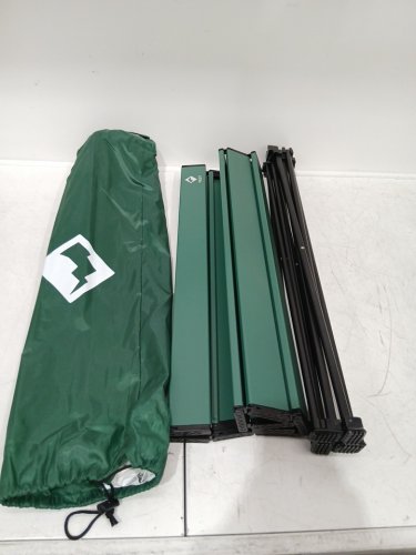VILLEY Folding portable aluminum Camping Table - large / 20" x 24" - Green (model: vy21008) image 3