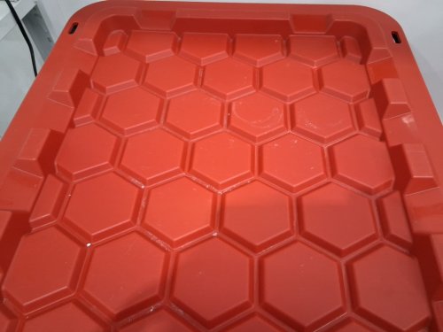 2PK Accent Pro Series heavy duty tote storage bin - 120l - red/black (model: 2277460) image 4