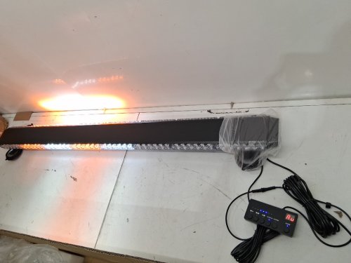 XRIDONSEN LED Roof Top Strobe Light Bar - 48" - Amber (model: sel102-amber-fba) image 4