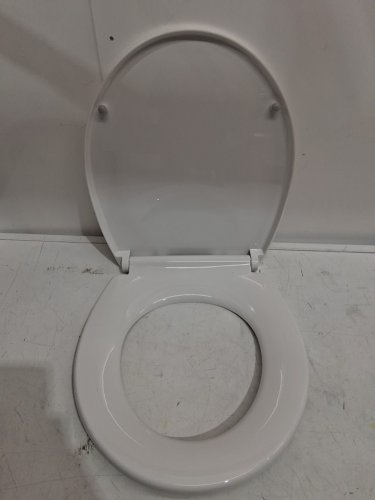 Garvee Round Toilet Seat with Soft Close - 14.5" x 16" - white (model: pho_16ex3qux) image 6