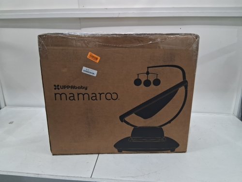 UPPABABY MAMAROO SMART SWING - 5 MOTIONS, 5 SPEEDS, 4 SOUNDS WITH MOTIONSYNC TECHNOLOGY AND BLUETOOTH - 36" - STELLA GREY (MODEL: 2001-MRO-NA-STL) image 2