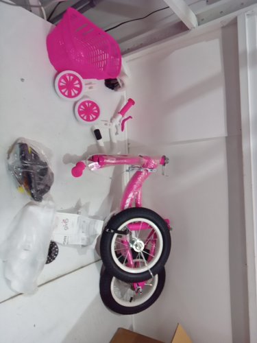 Beam Sports Starling Bike With Training Wheels - Ages 2-5 - pink image 3