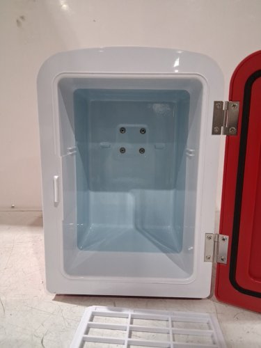 KOOLATRON PORTABLE COOLING/WARMING LED coca cola MINI FRIDGE - 4L/6 CAN CAPACITY - RED (MODEL: CCGM4) image 4