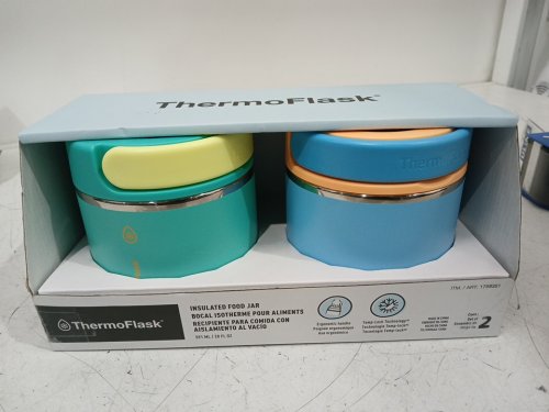 2PK THERMOFLASK INSULATED FOOD JARS - 20OZ - MULTICOLOR (MODEL: 1759351) image 2