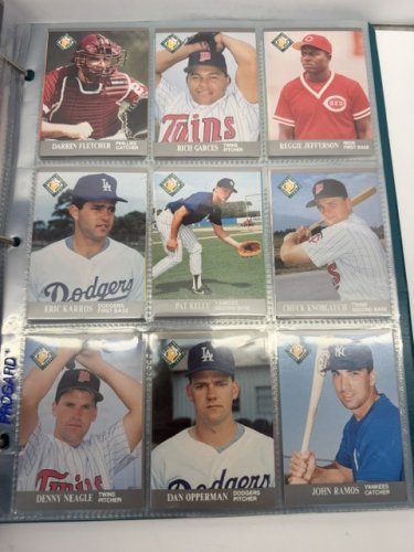 500 APPROX ASSSTD 1991 FLEER BASEBALL MLB CARDS image 12