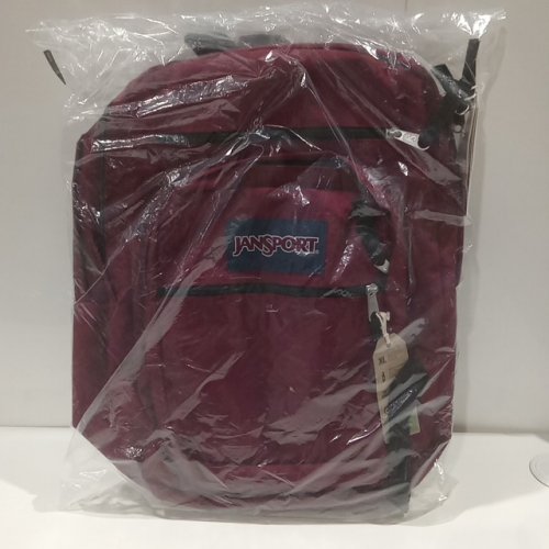 Jansport Big Student Backpack - 34L - 15" - Russet Red / Black (Model: JS0A47JK04S) image 2