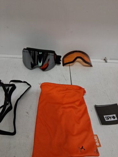 2PC Spy Underpin 2.0 Snow Goggle - Regular Fit - Iridescent / Orange (Model: 1871854) image 2