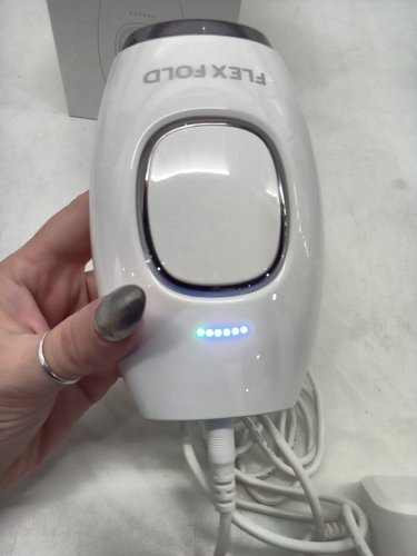 flex fold hair removal medical device - white (MODEL: ff pro 1000) image 7