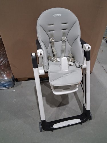 Peg Perego Siesta, Grow with Baby Folding High Chair & Recliner - grey - (MODEL: IMSIESNA03BL73) image 3