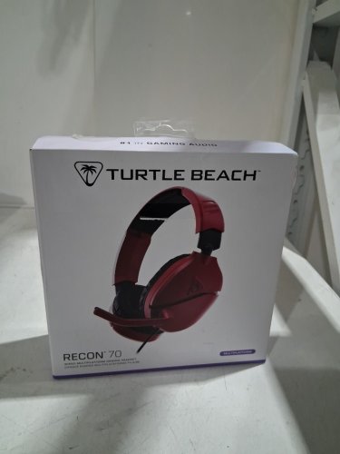 TURTLE BEACH RECON 70 WIRED GAMING HEADSET - MULTIPLATFORM FOR PLAYSTATION (PS4, PS5), XBOX, NINTENDO, PC - MIDNIGHT RED image 2
