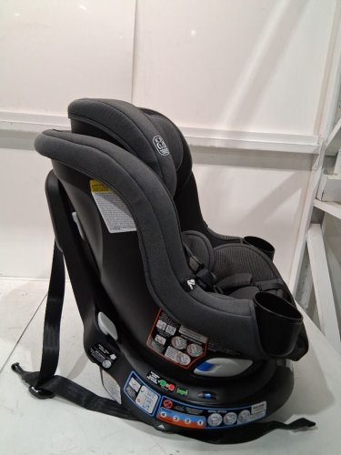 GRACO EASYTURN 360 2-IN-1 CONVERTIBLE CAR SEAT - CYRAN BLACK/GREY (MODEL: 2227897) image 6