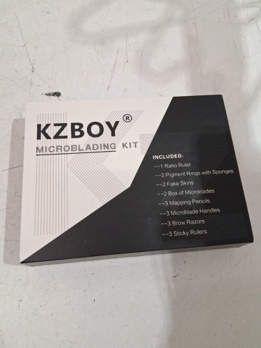 18pc KZBOY professional use Microblading Set - 17U.15mm/16S.15mm BLADES - (model: KZ) image 3
