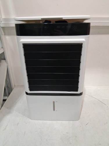 PORTABLE EVAPORATIVE AIR CONDITIONER WITH REMOTE & 4 ICE PACKS - 4GAL - UP TO 250SQ.FT - 3 SPEEDS - WHITE (MODEL: YYLF) image 3