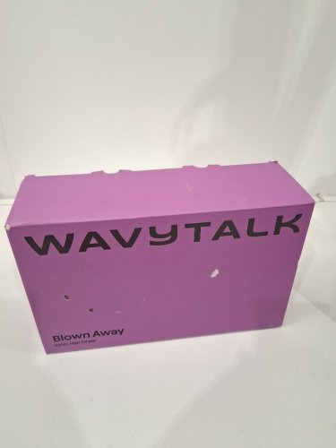 Wavytalk blown away ionic Hair Dryer with diffuser & concentrator attachments - BLACK/pink (MODEL: QL-5917BDC) image 2