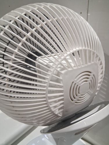 Woozoo 360° Pedestal 12-SPEED Air Circulator - ADJUSTABLE HEIGHT 21" TO 40" - WHITE (Model: STF-360DC/1747373) image 5