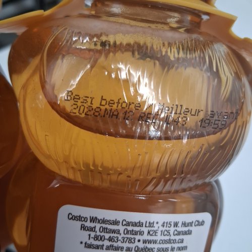 2PK Kirkland Signature 100% Pure Liquid Honey - 750G image 3