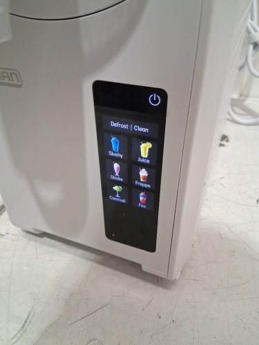 ICEMAN BY CHEFMAN SLUSHIE MACHINE WITH 5 PRESETS AND LED DISPLAY - 90OZ - WHITE (MODEL: RJ62-20A-WHT-CA) image 9