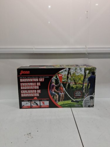 Penn Easy Set-Up Badminton Set with 4 rackets and 2 Shuttlecocks - 5ft 1" x 15ft - (model: 1819476) image 2