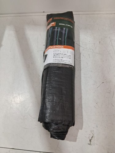 VEVOR POLYPROPYLENE WEED BARRIER WOVEN FABRIC - 3FT X 50FT - BLACK (MODEL: 4*50ft90)) image 2