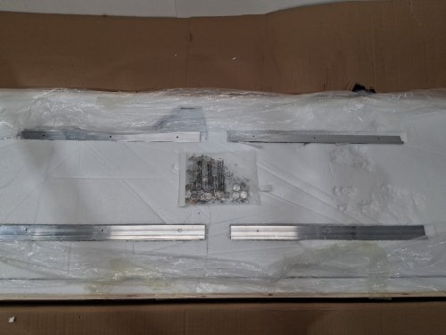 4pk frameless glass mirror for home gym/studio - 56" x 16" each image 4