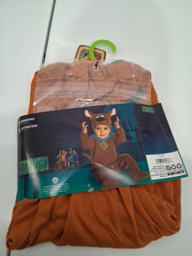 INFANT RUBIES SCOOBY-DOO "SCOOB" COSTUME - 12-18 MONTHS - BROWN image 2